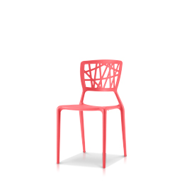 Dining Side Chair Red